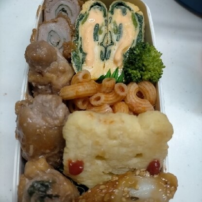 いつもの卵焼きに飽きて作ってみました！